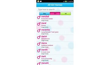Names meanings for Android - Download the APK from Habererciyes